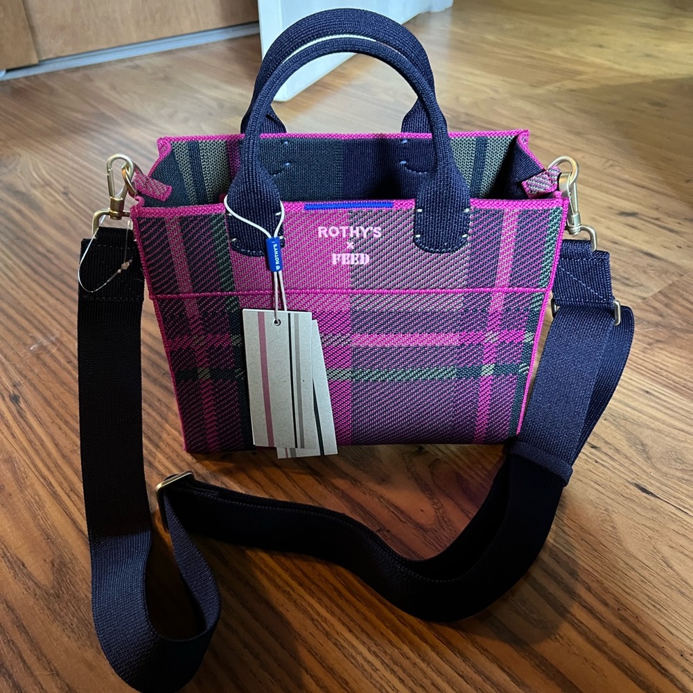 Rothy’s X FEED handbag. New with tags.